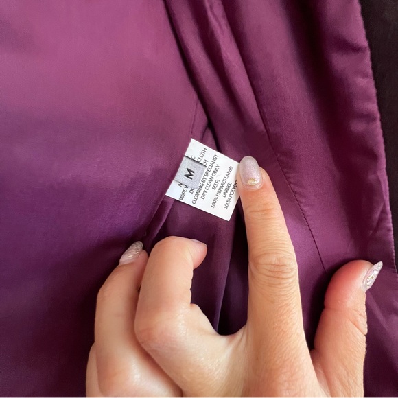 Laraque Dawn Leather Midi Slit Skirt and Fitted Leather Jacket Set - Picture 6 of 15